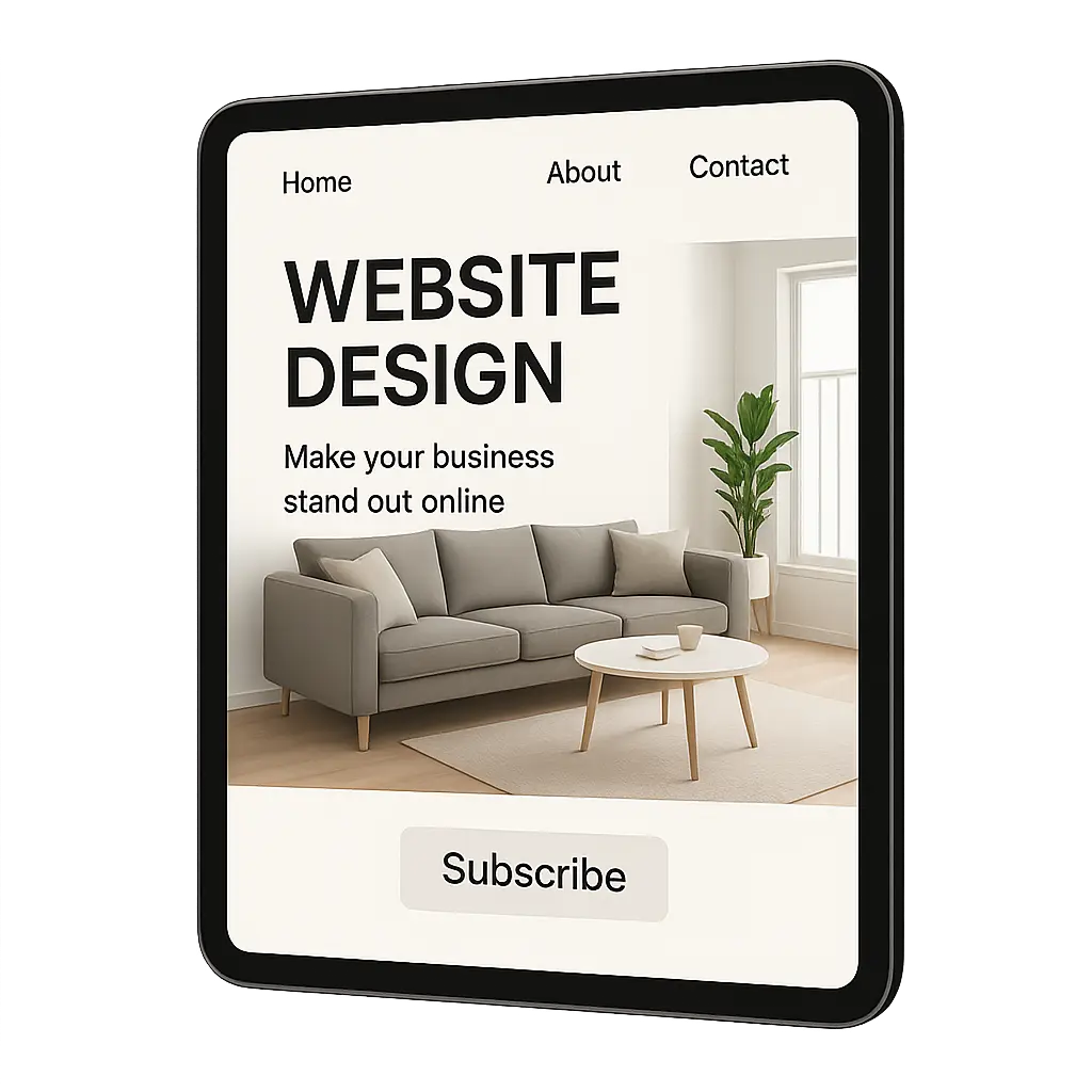 Creare Site Single Page - Sub99 Lunar